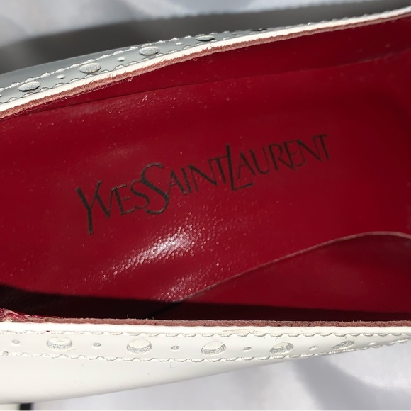 SAINT LAURENT size 9M reinterpreted spectactor PUMPS - Picture 4 of 14